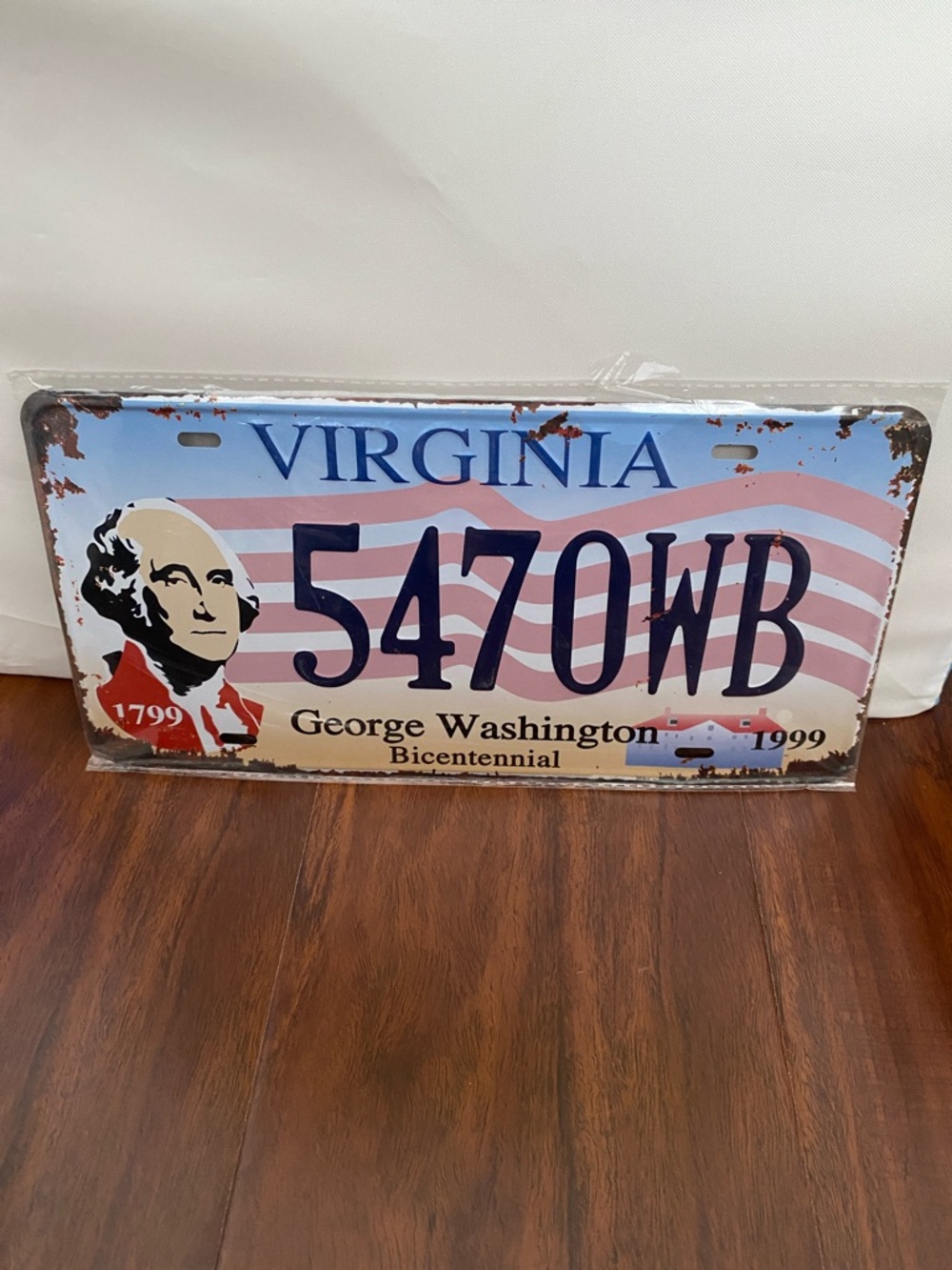 Virginia License Plate
